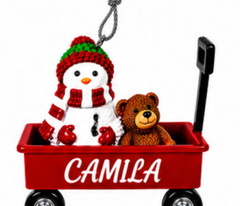 WAGON ORNAMENT-CAMILA