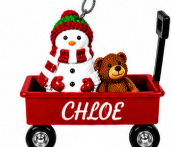 WAGON ORNAMENT-CHLOE