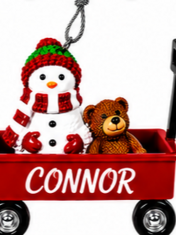 WAGON ORNAMENT-CONNOR