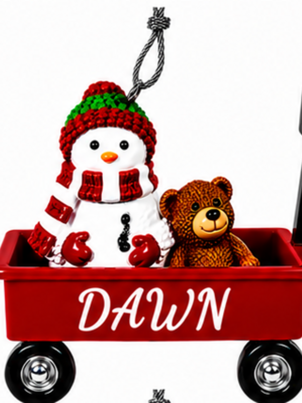 WAGON ORNAMENT-DAWN