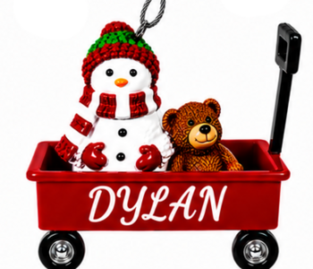 WAGON ORNAMENT-DYLAN