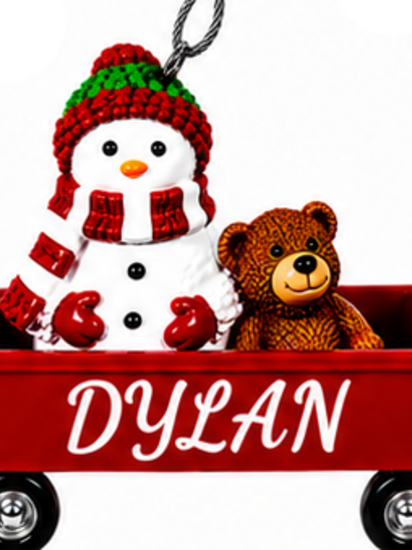 WAGON ORNAMENT-DYLAN