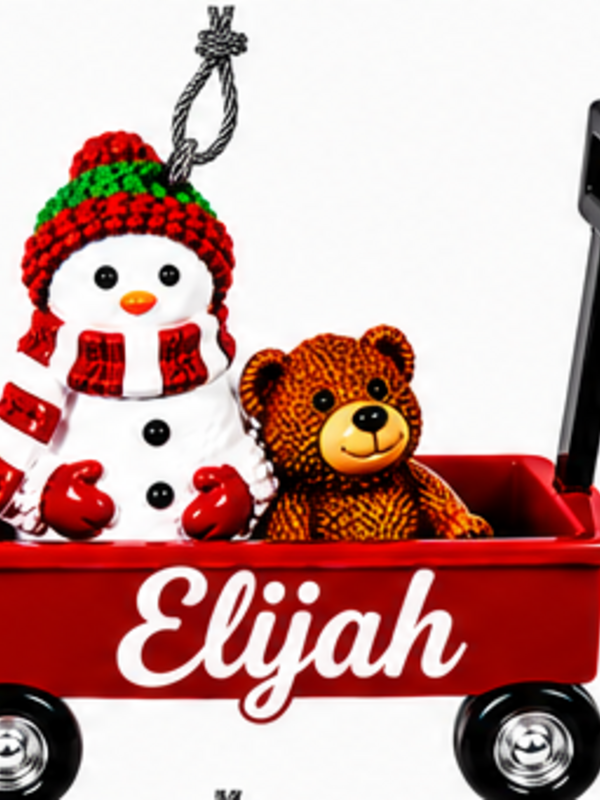 WAGON ORNAMENT-ELIJAH