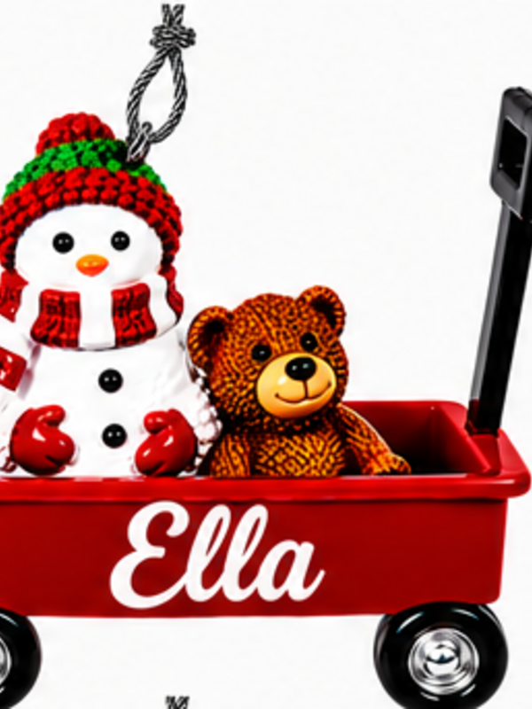 WAGON ORNAMENT-ELLA
