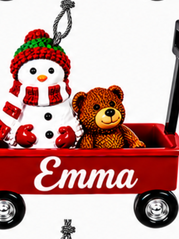 WAGON ORNAMENT-EMMA