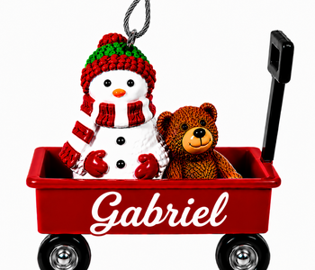 WAGON ORNAMENT-GABRIEL