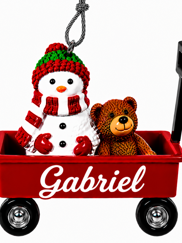 WAGON ORNAMENT-GABRIEL