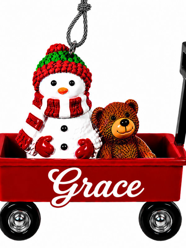 WAGON ORNAMENT-GRACE