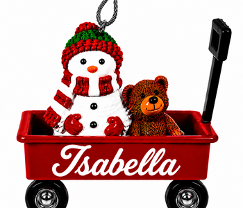 WAGON ORNAMENT-ISABELLA