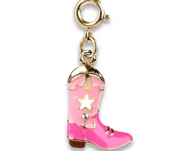 GOLD COWBOY BOOT