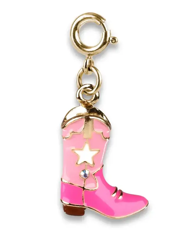 GOLD COWBOY BOOT