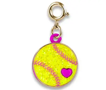 GOLD GLITTER SOFTBALL