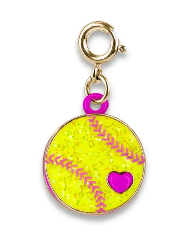 GOLD GLITTER SOFTBALL
