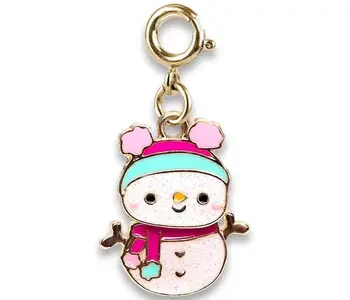 GOLD SWIVEL SNOWMAN