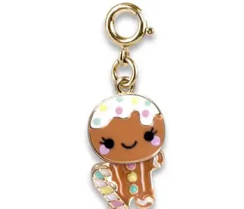 GOLD SWIVEL GINGERBREAD MAN