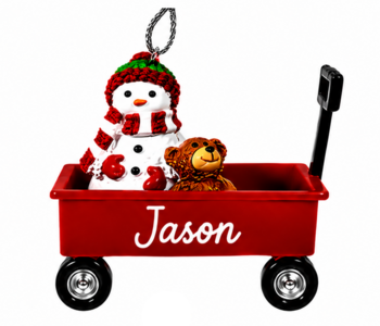 WAGON ORNAMENT-JASON