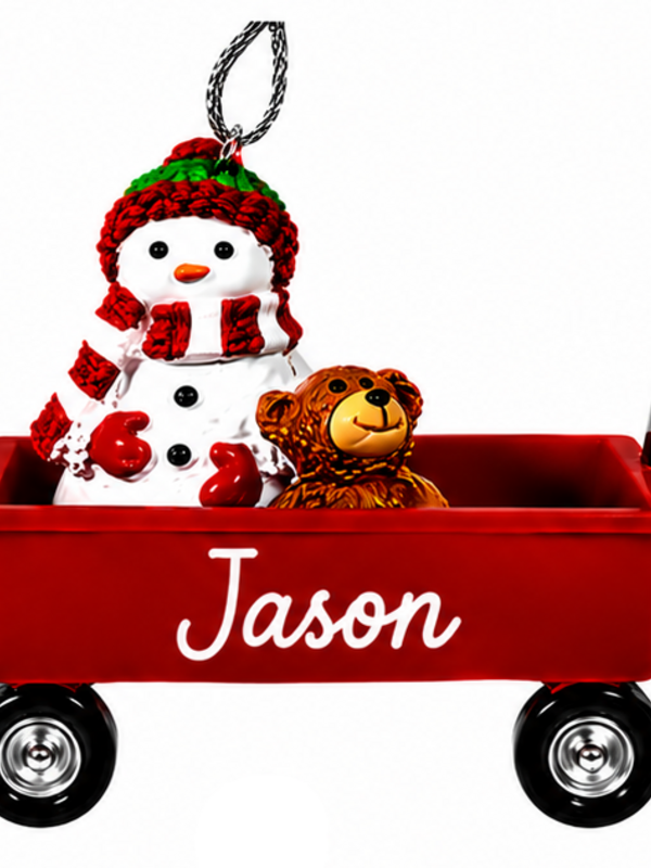 WAGON ORNAMENT-JASON