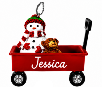 WAGON ORNAMENT-JESSICA