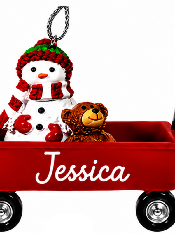 WAGON ORNAMENT-JESSICA