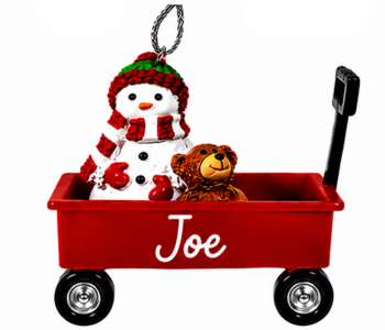 WAGON ORNAMENT-JOE