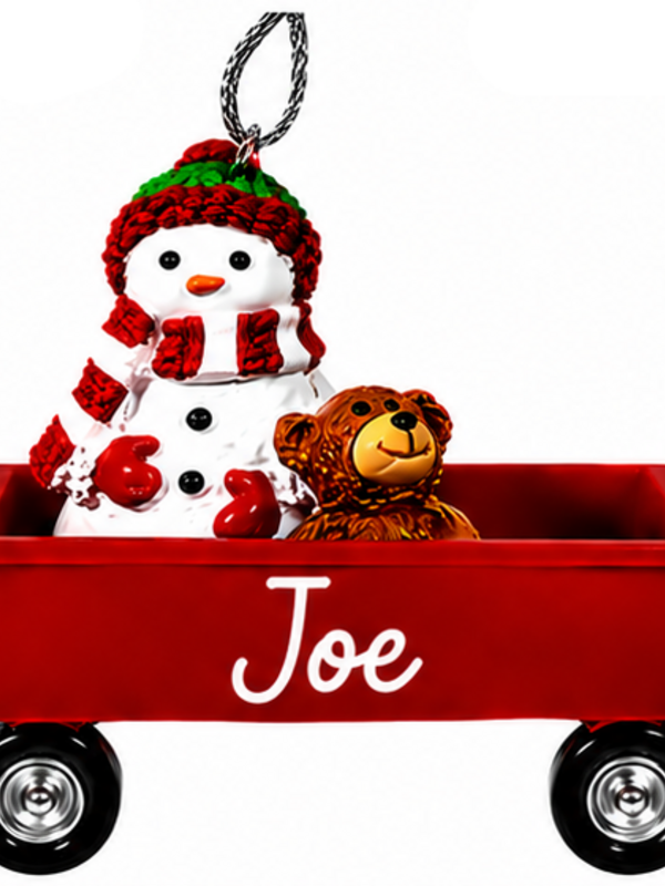 WAGON ORNAMENT-JOE