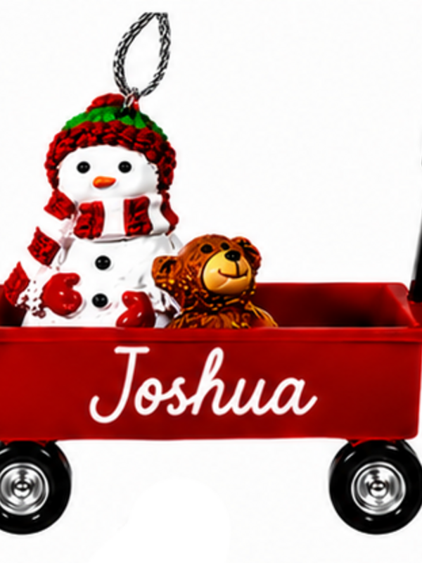 WAGON ORNAMENT-JOSHUA