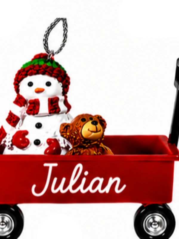 WAGON ORNAMENT-JULIAN