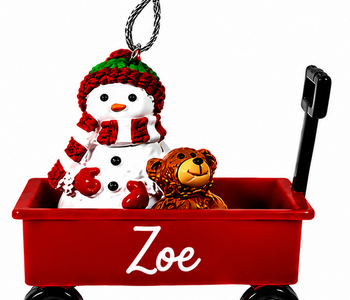 WAGON ORNAMENT-ZOE
