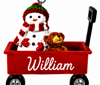WAGON ORNAMENT-WILLIAM