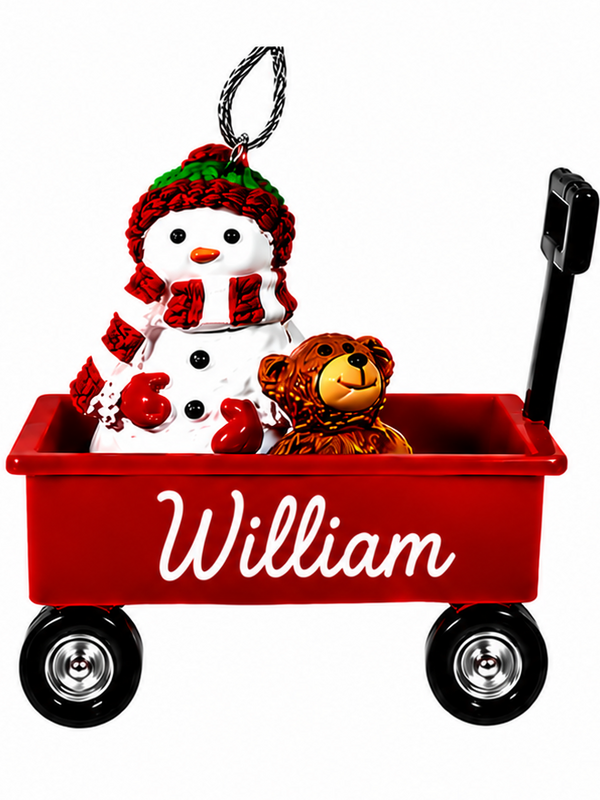 WAGON ORNAMENT-WILLIAM