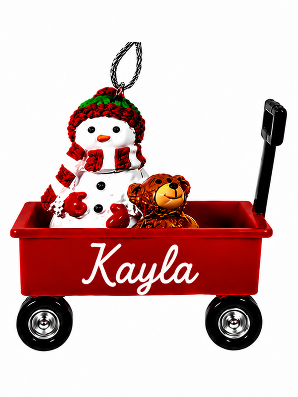 WAGON ORNAMENT-KAYLA
