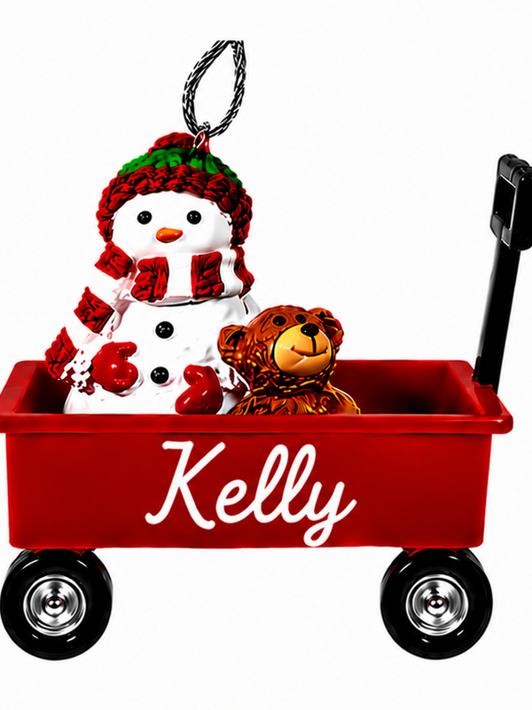 WAGON ORNAMENT-KELLY