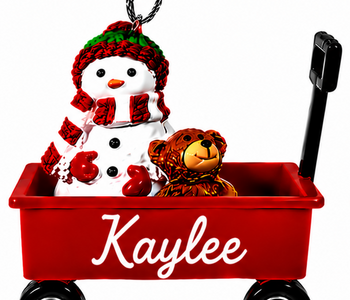 WAGON ORNAMENT-KAYLEE