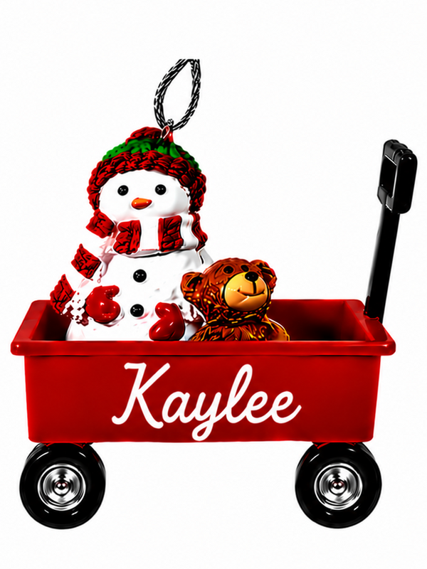 WAGON ORNAMENT-KAYLEE