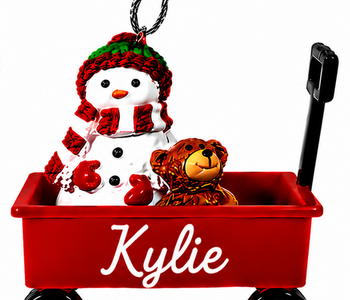 WAGON ORNAMENT-KYLIE