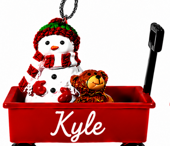 WAGON ORNAMENT-KYLE