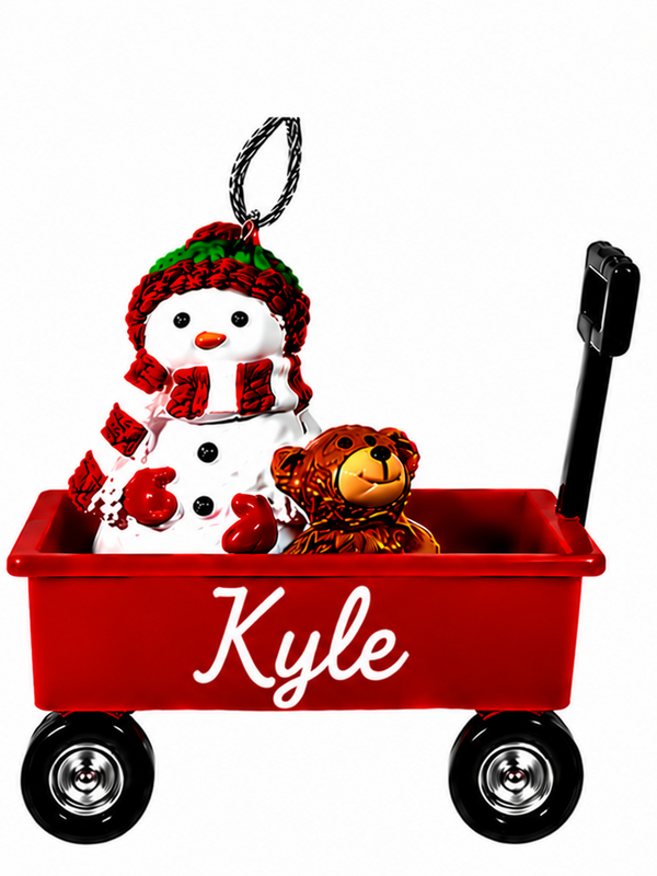 WAGON ORNAMENT-KYLE