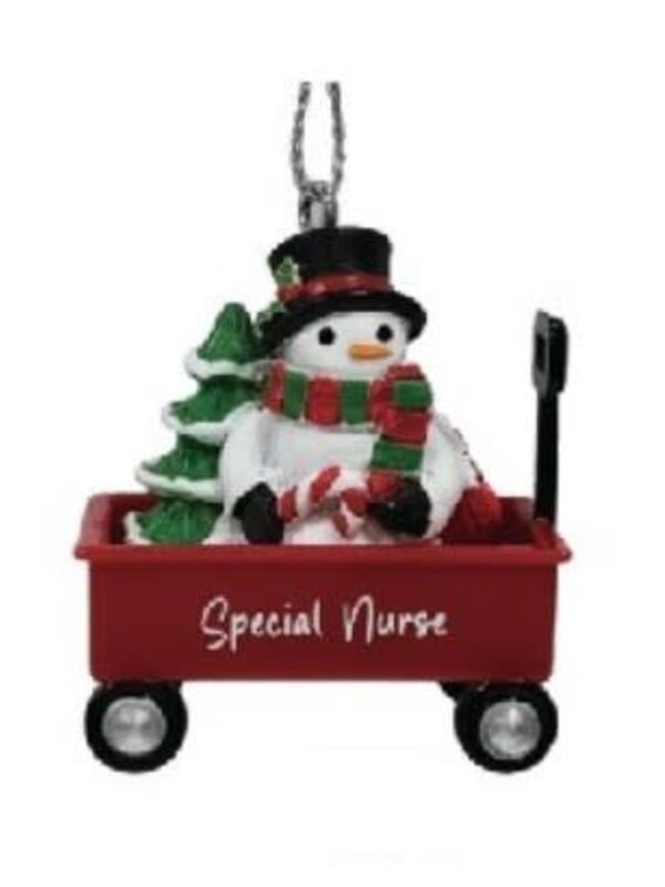 WAGON ORNAMENT-SPECIAL NURSE