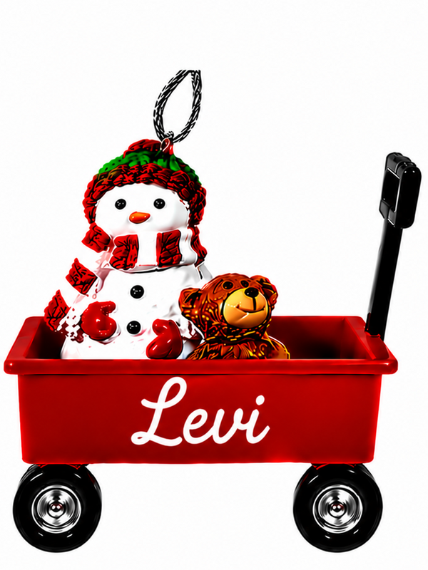 WAGON ORNAMENT-LEVI