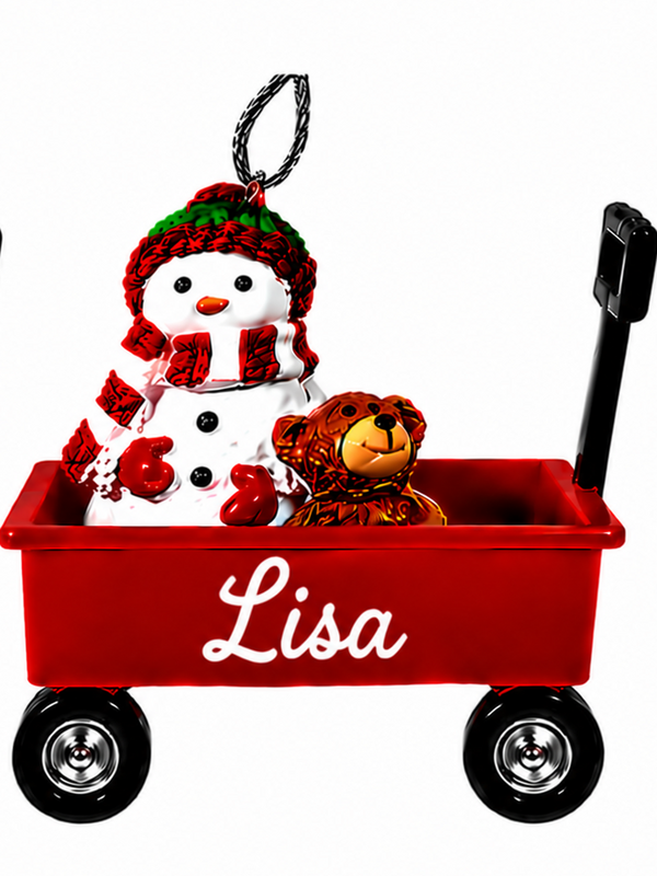 WAGON ORNAMENT-LISA