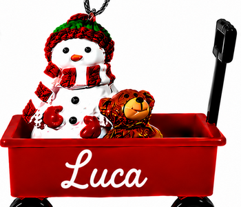 WAGON ORNAMENT-LUCA