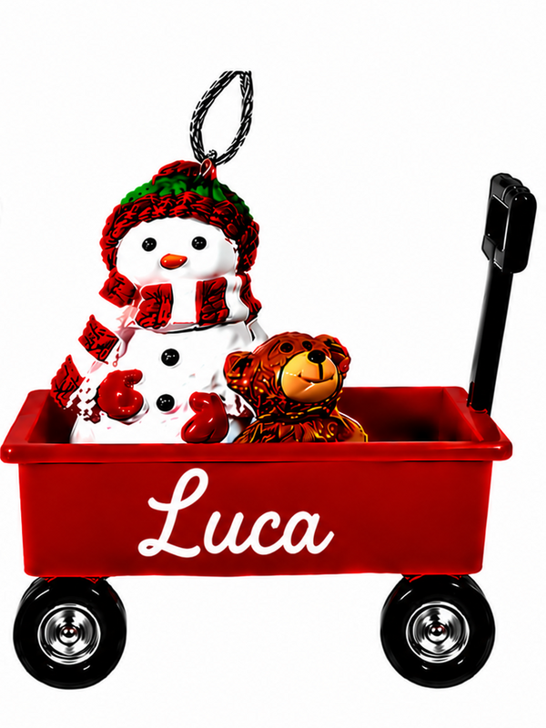 WAGON ORNAMENT-LUCA