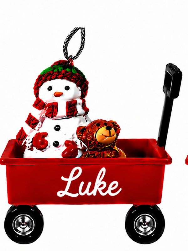 WAGON ORNAMENT-LUKE