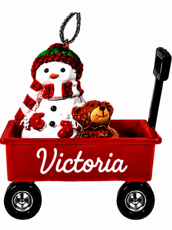 WAGON ORNAMENT-VICTORIA