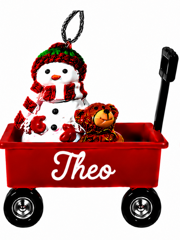 WAGON ORNAMENT-THEO