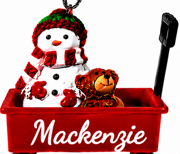 WAGON ORNAMENT-MACKENZIE