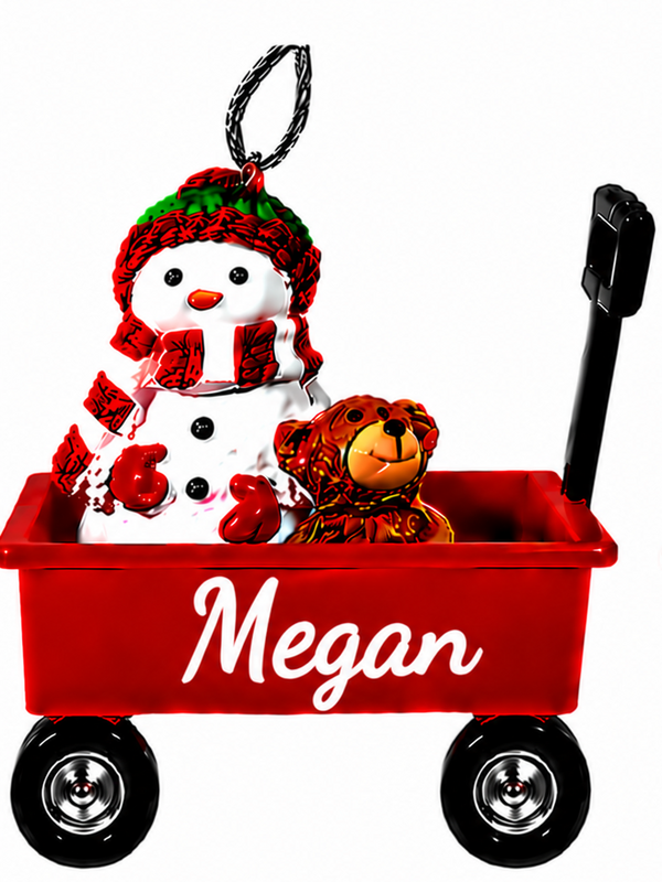 WAGON ORNAMENT-MEGAN