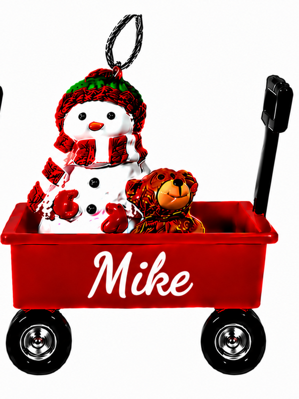 WAGON ORNAMENT-MIKE