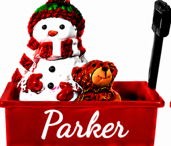 WAGON ORNAMENT-PARKER