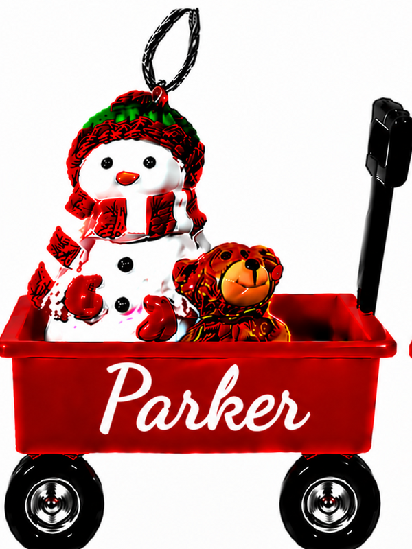 WAGON ORNAMENT-PARKER